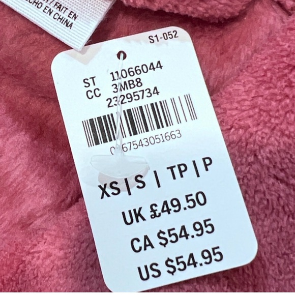 PINK Black Polka Dot Wrap Housecoat Bathrobe - Picture 8 of 8